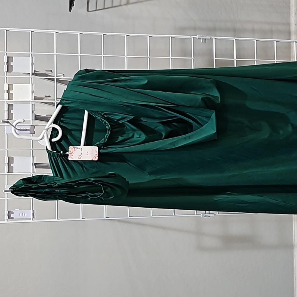 IWEMEK Women Transformer Dress, Size Small, Green color